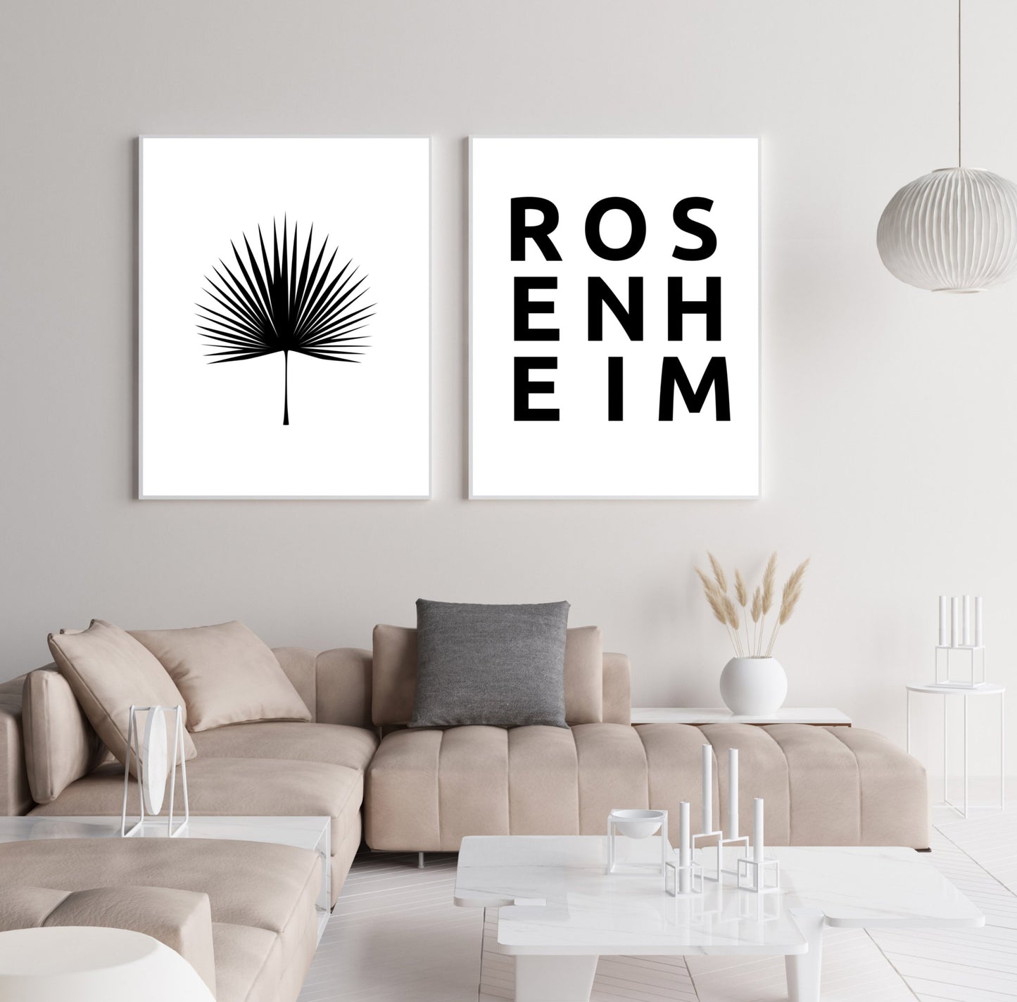 Poster Stadt ROSENHEIM
