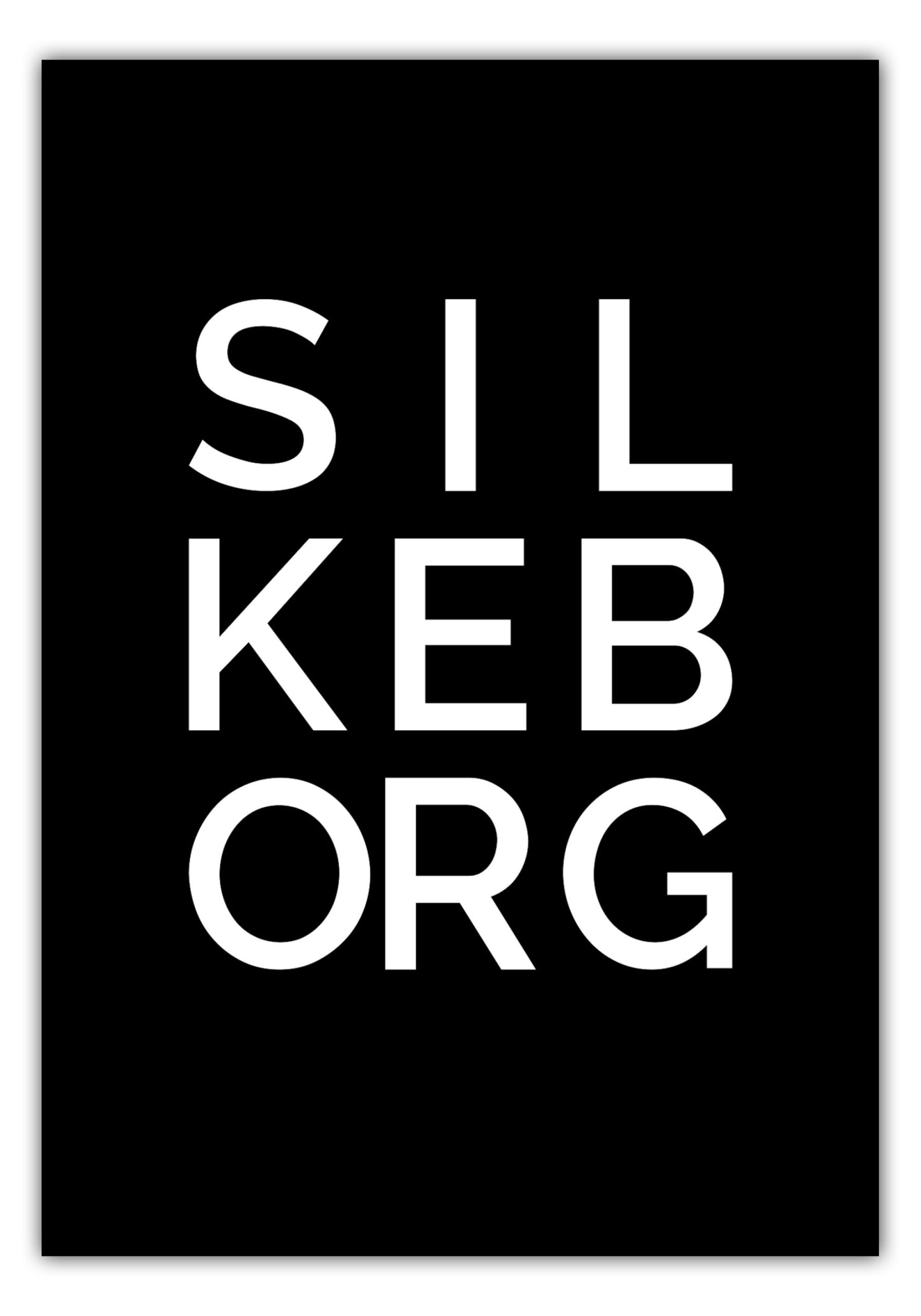 Poster Stadt SILKEBORG