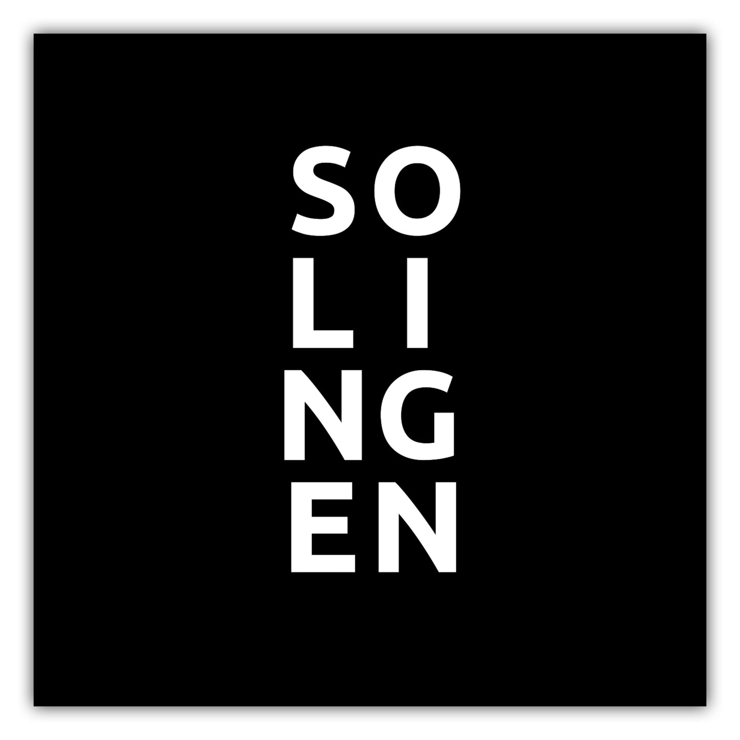Poster Stadt SOLINGEN