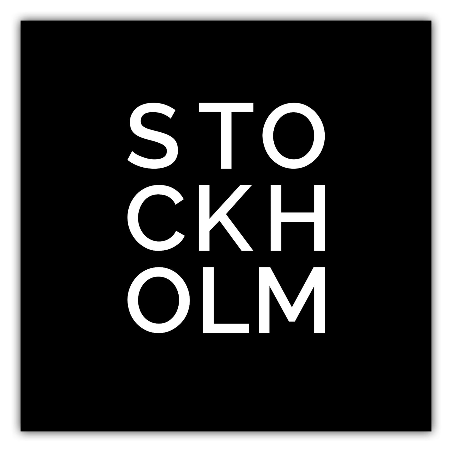 Poster Stadt STOCKHOLM