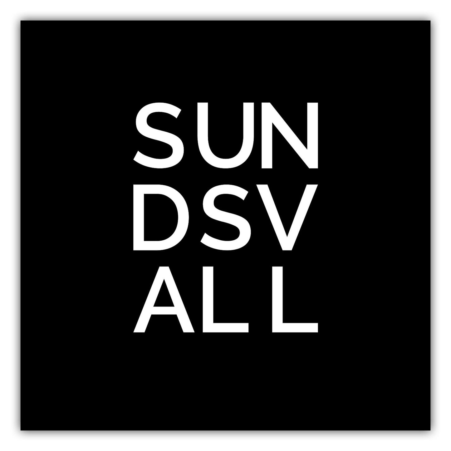Poster Stadt SUNDSVALL