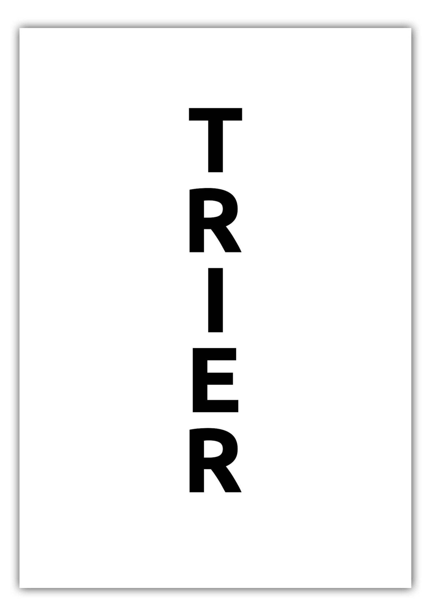 Poster Stadt TRIER