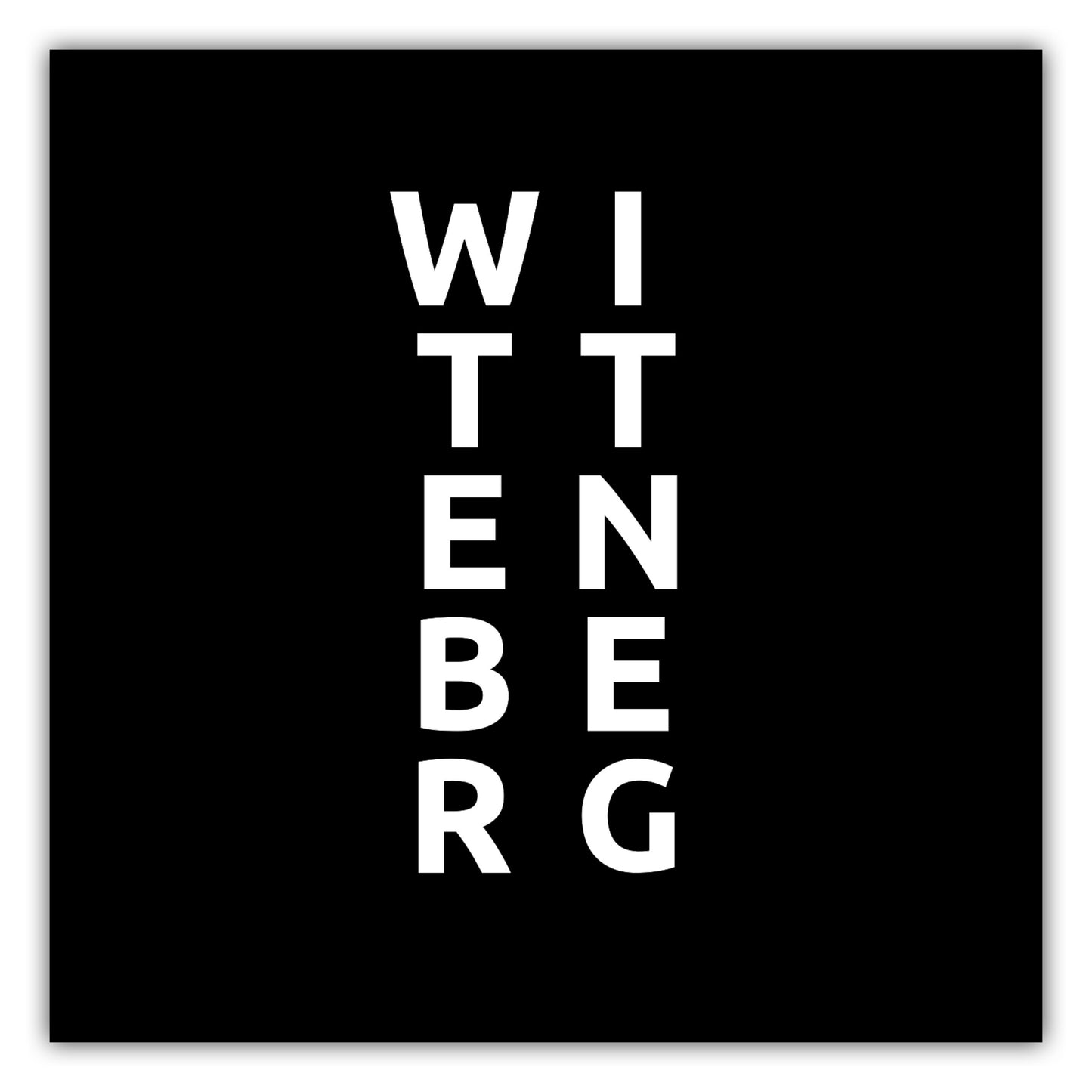 Poster Stadt WITTENBERG