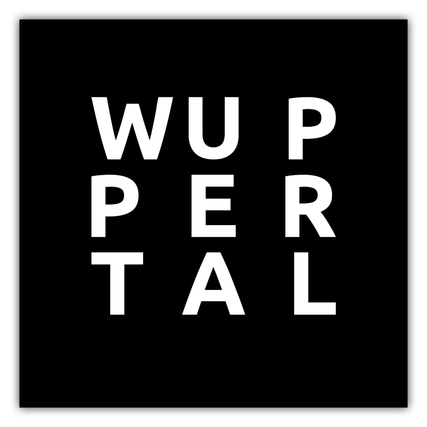 Poster Stadt WUPPERTAL