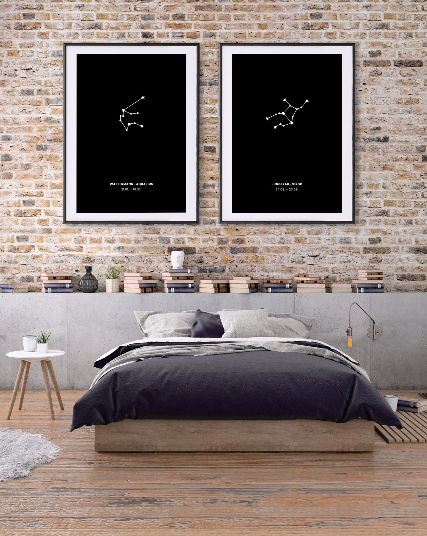 Poster Sternzeichen Jungfrau - Konstellation