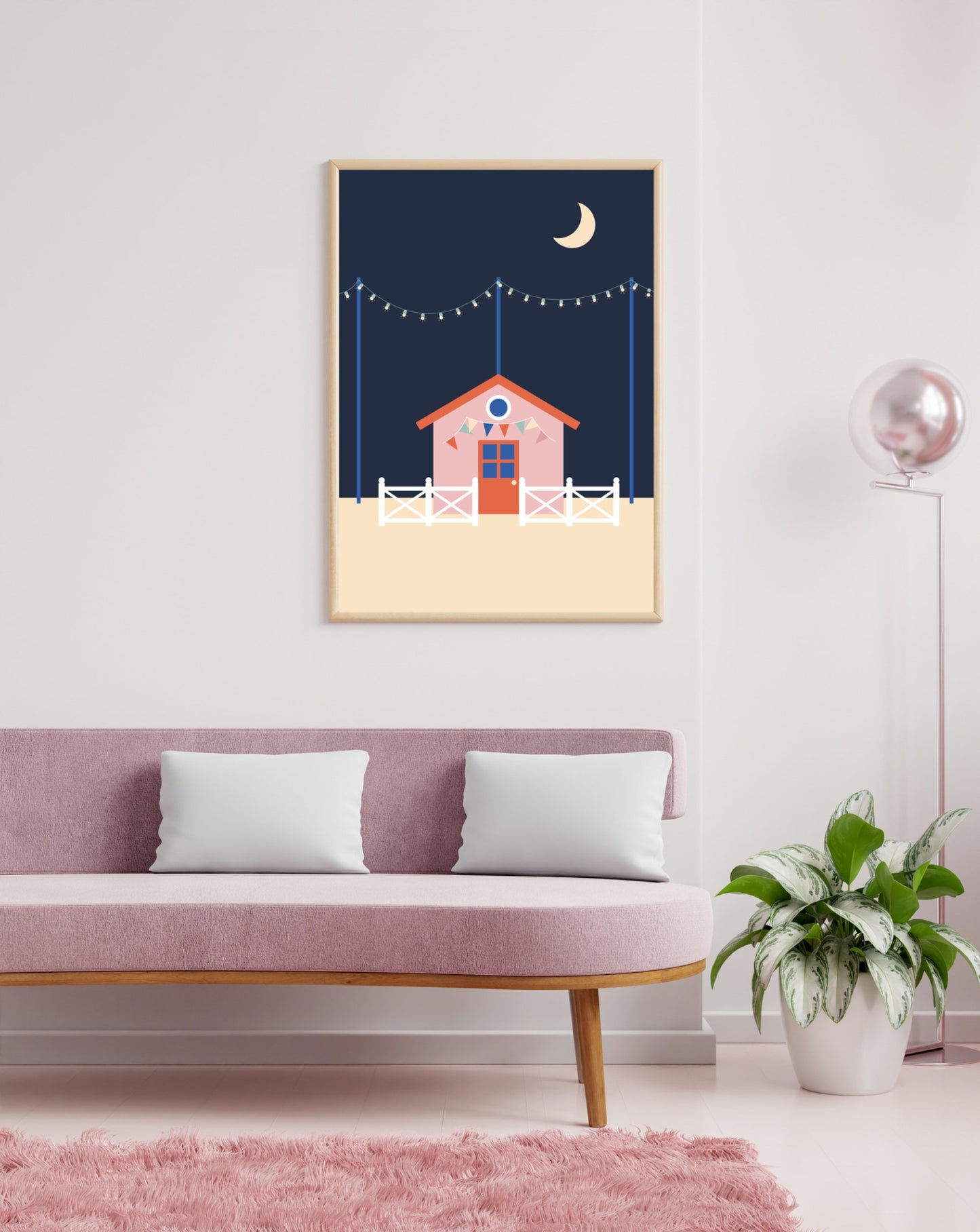 Poster Strandparty - Dreamy Dutch Collection
