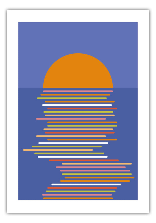 Poster Sunset - La Dolce Vita Collection