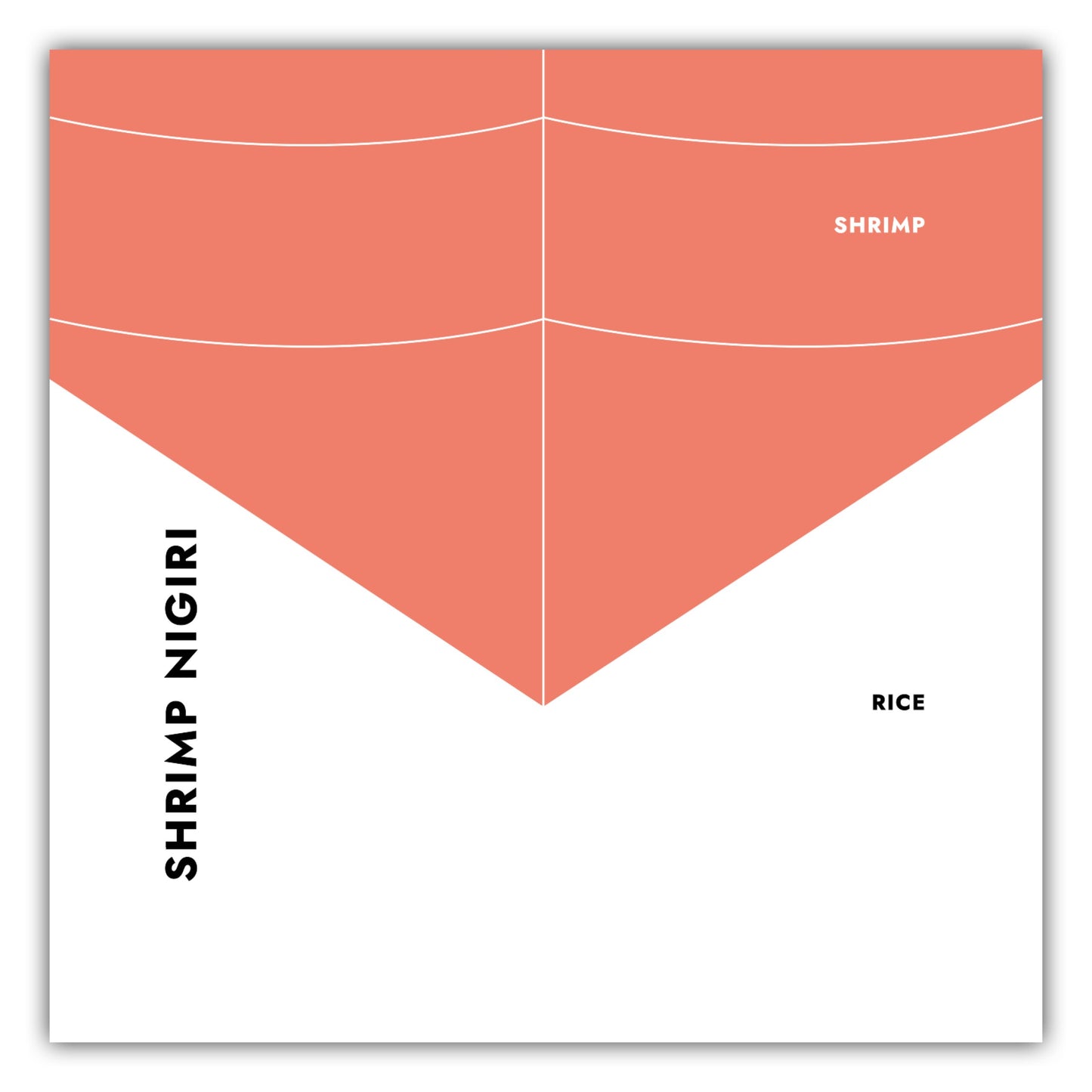 Poster Sushi - Shrimp Nigiri