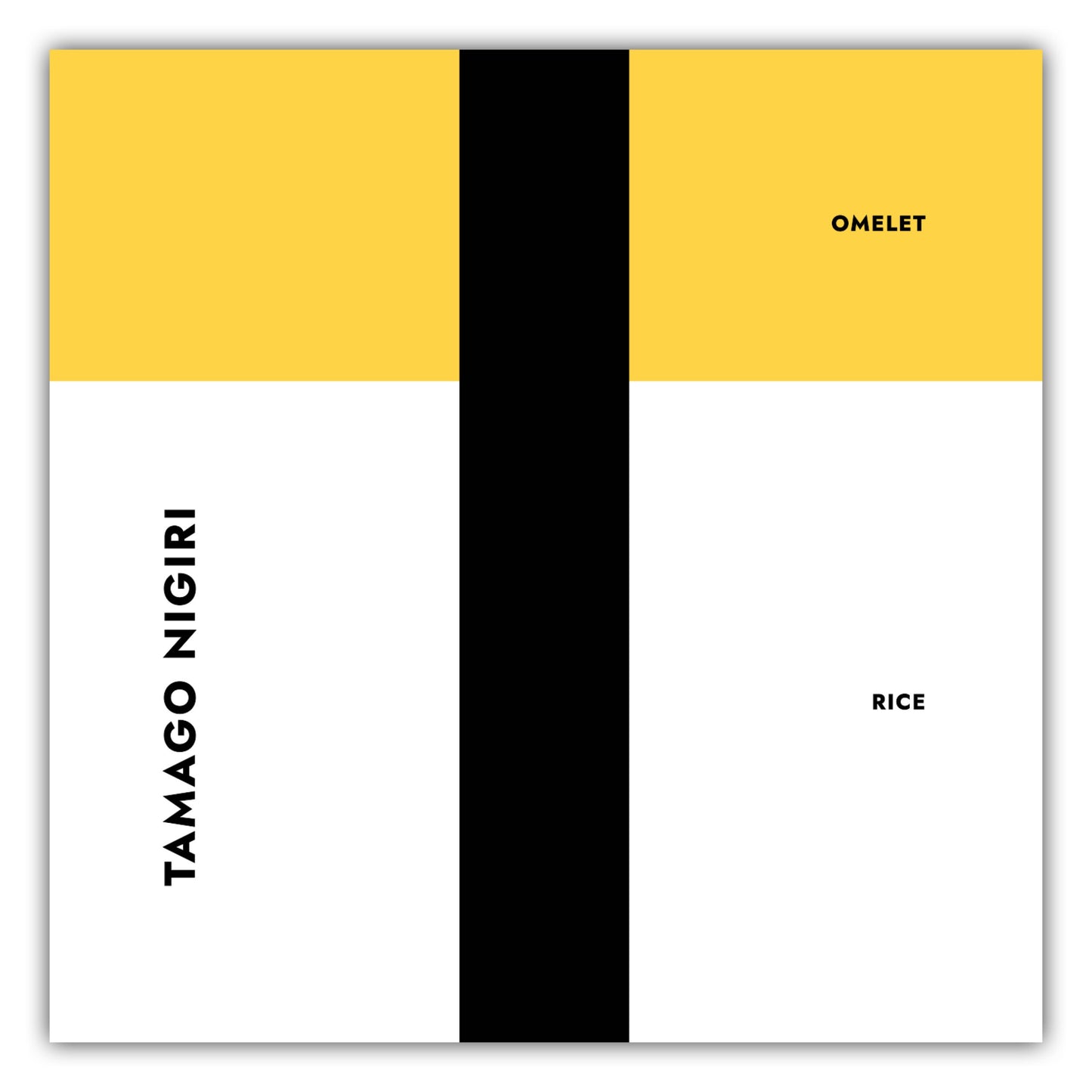 Poster Sushi - Tamago Nigiri