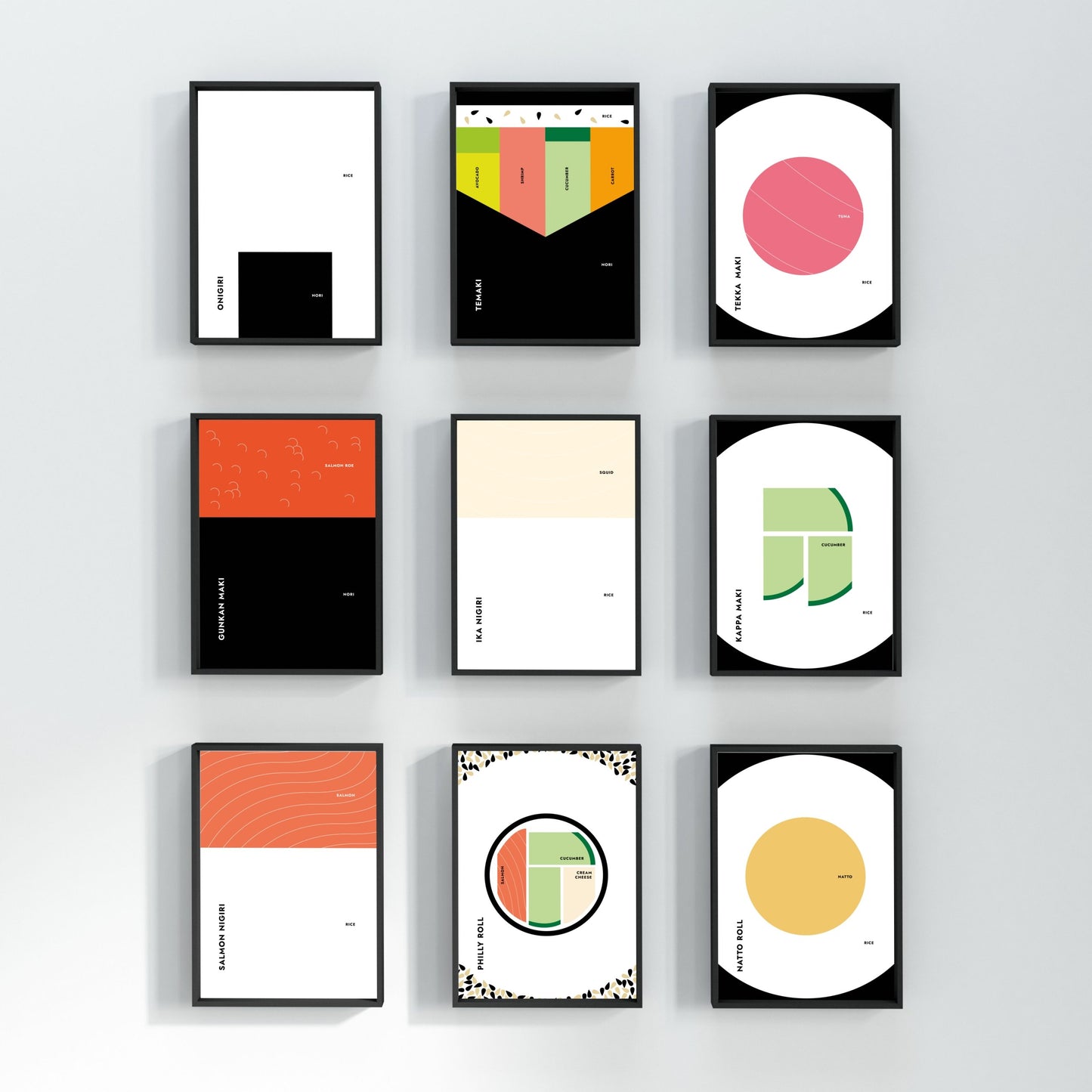 Poster Sushi - Temaki