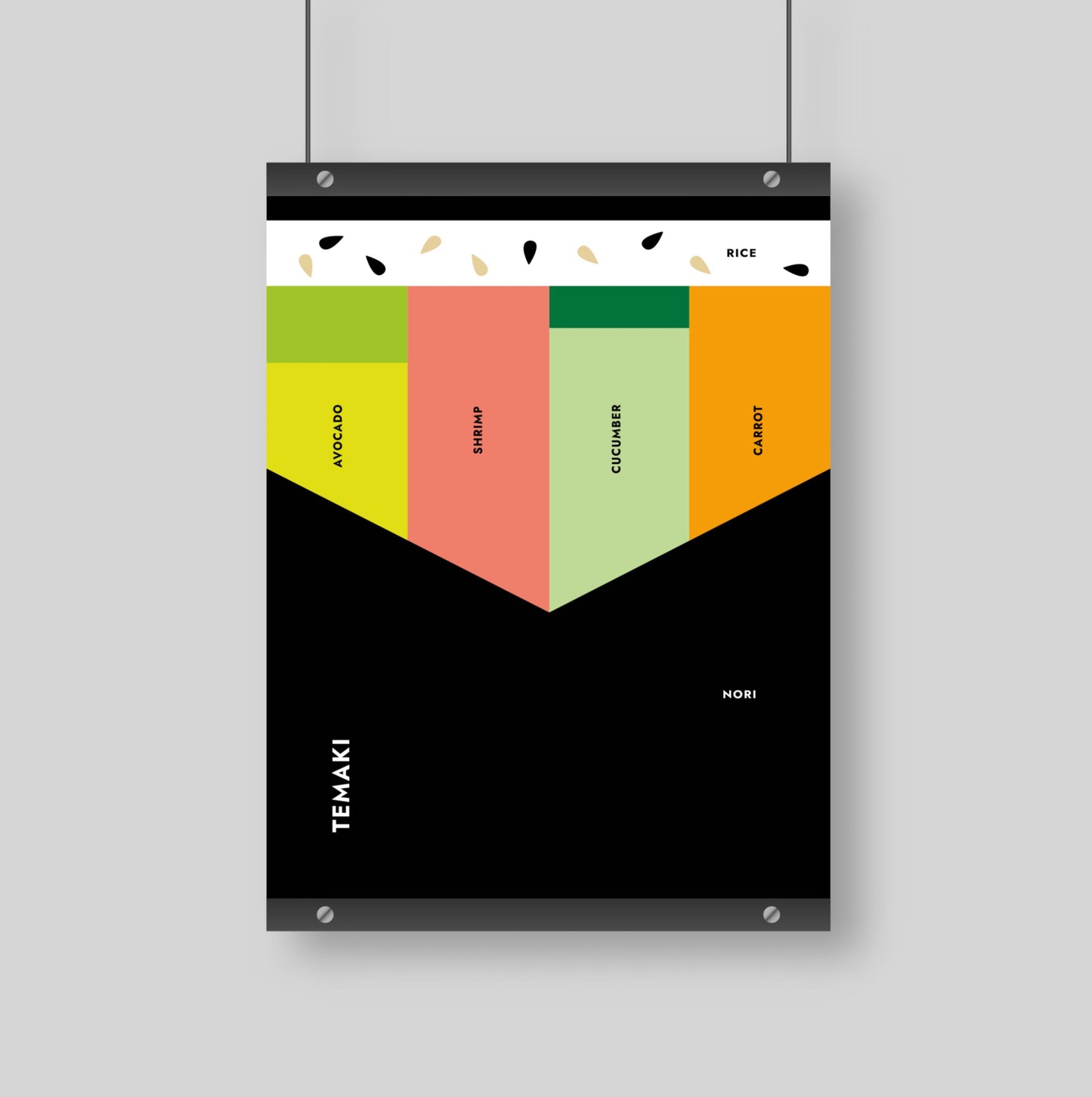 Poster Sushi - Temaki