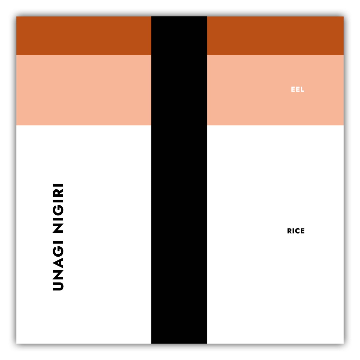 Poster Sushi - Unagi Nigiri