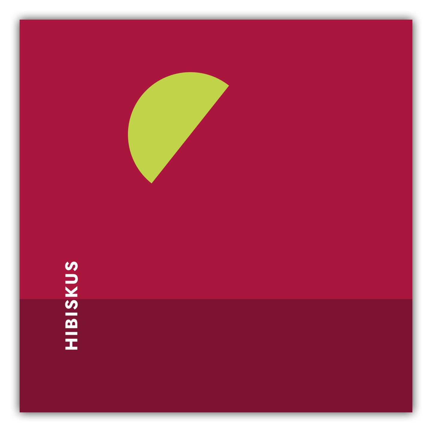 Poster Tee - Hibiskus