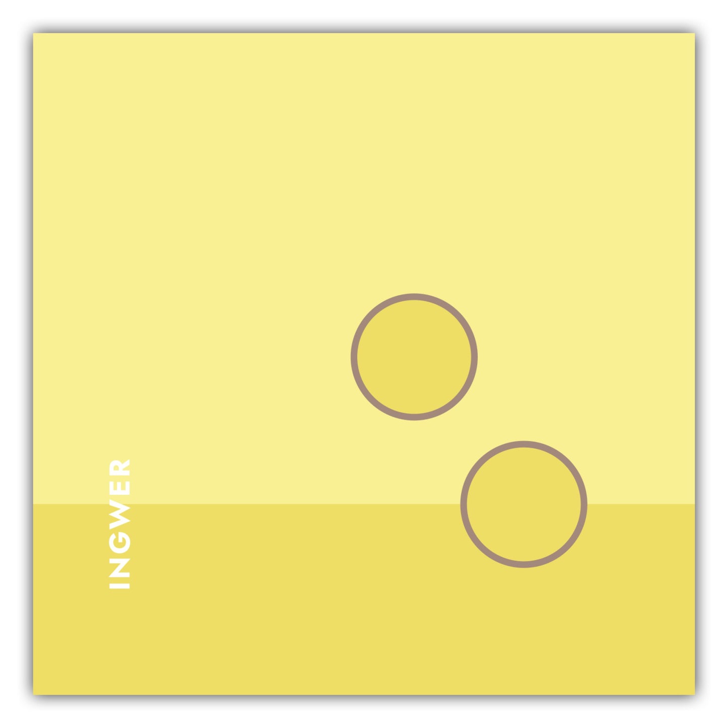 Poster Tee - Ingwer