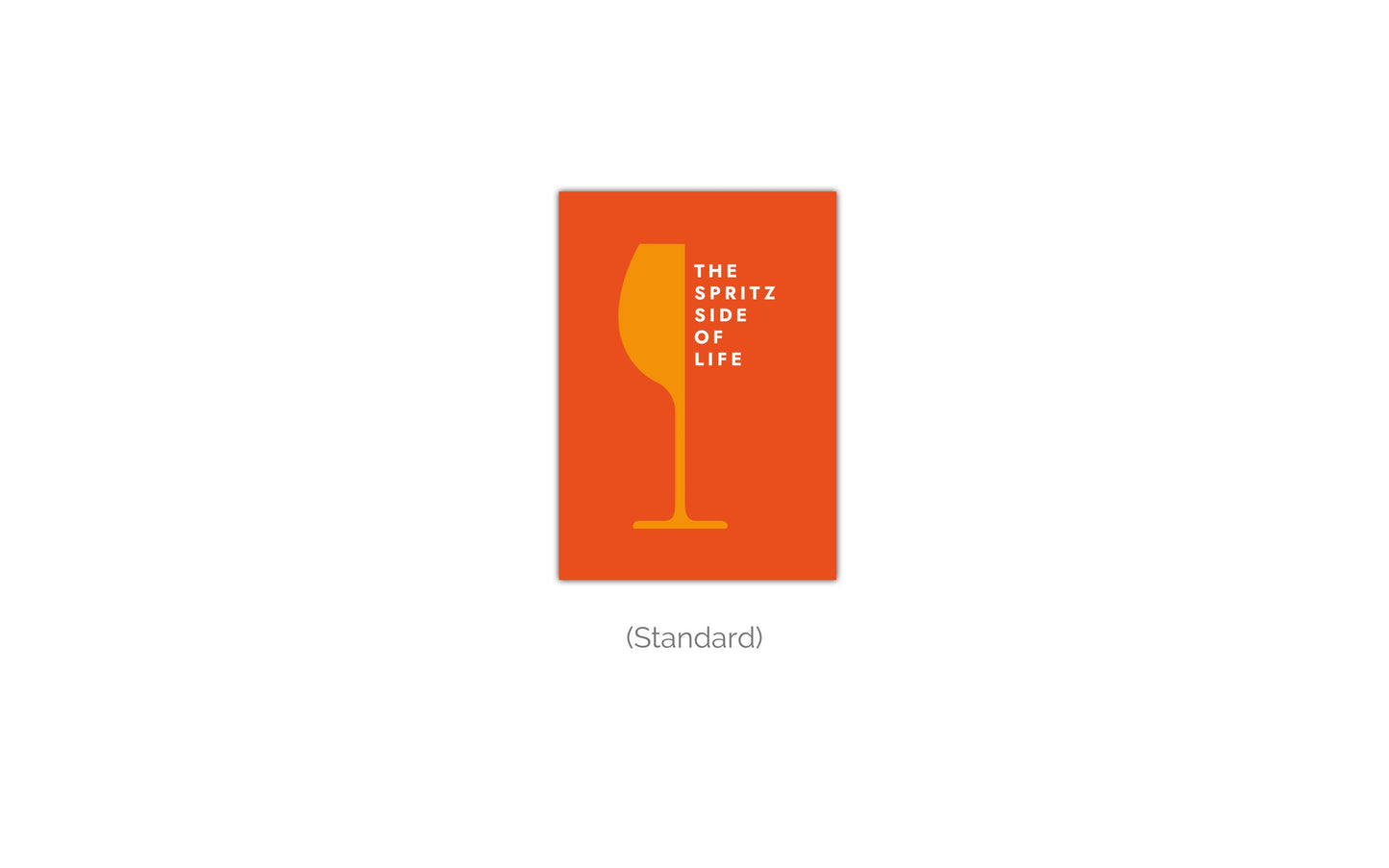 Poster The Spritz Side Of Life - Glas