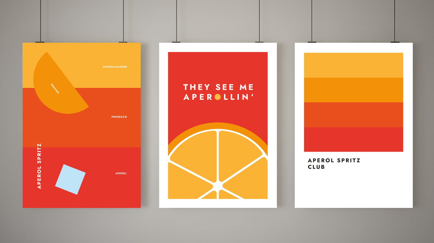 Poster They See Me Aperollin