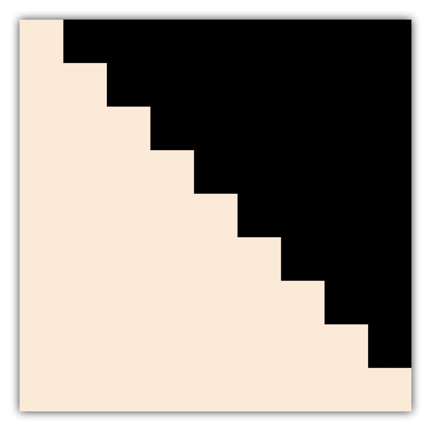 Poster Treppe