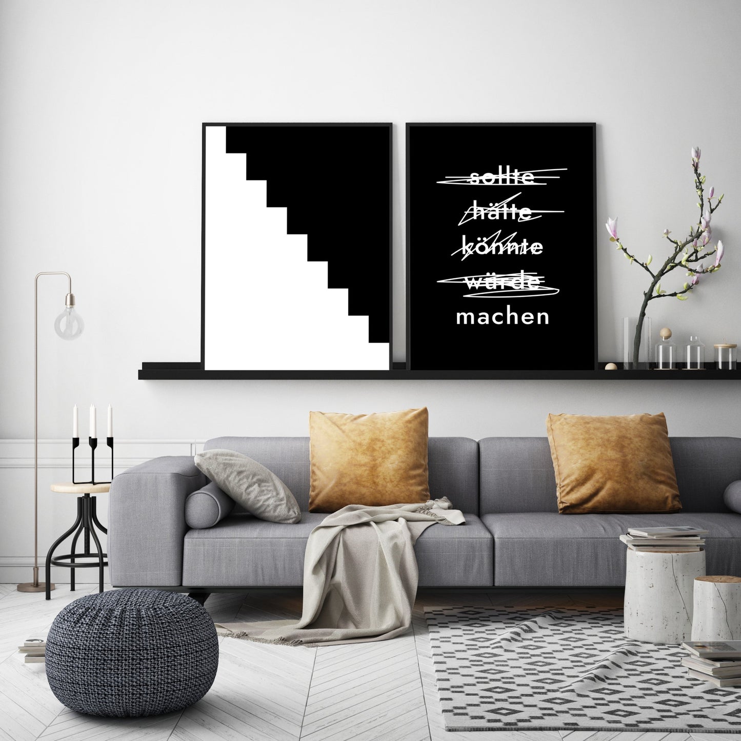 Poster Treppe