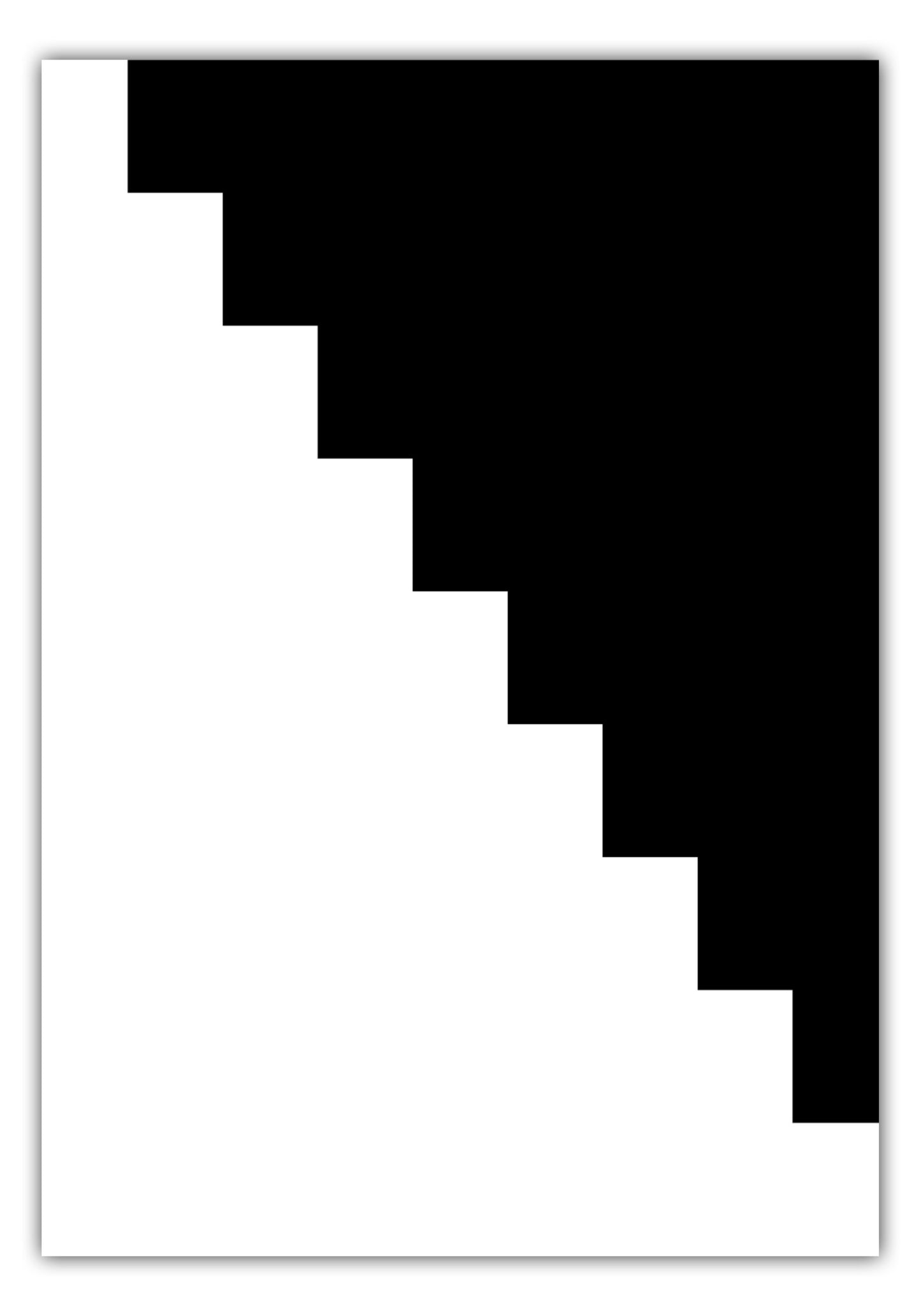 Poster Treppe
