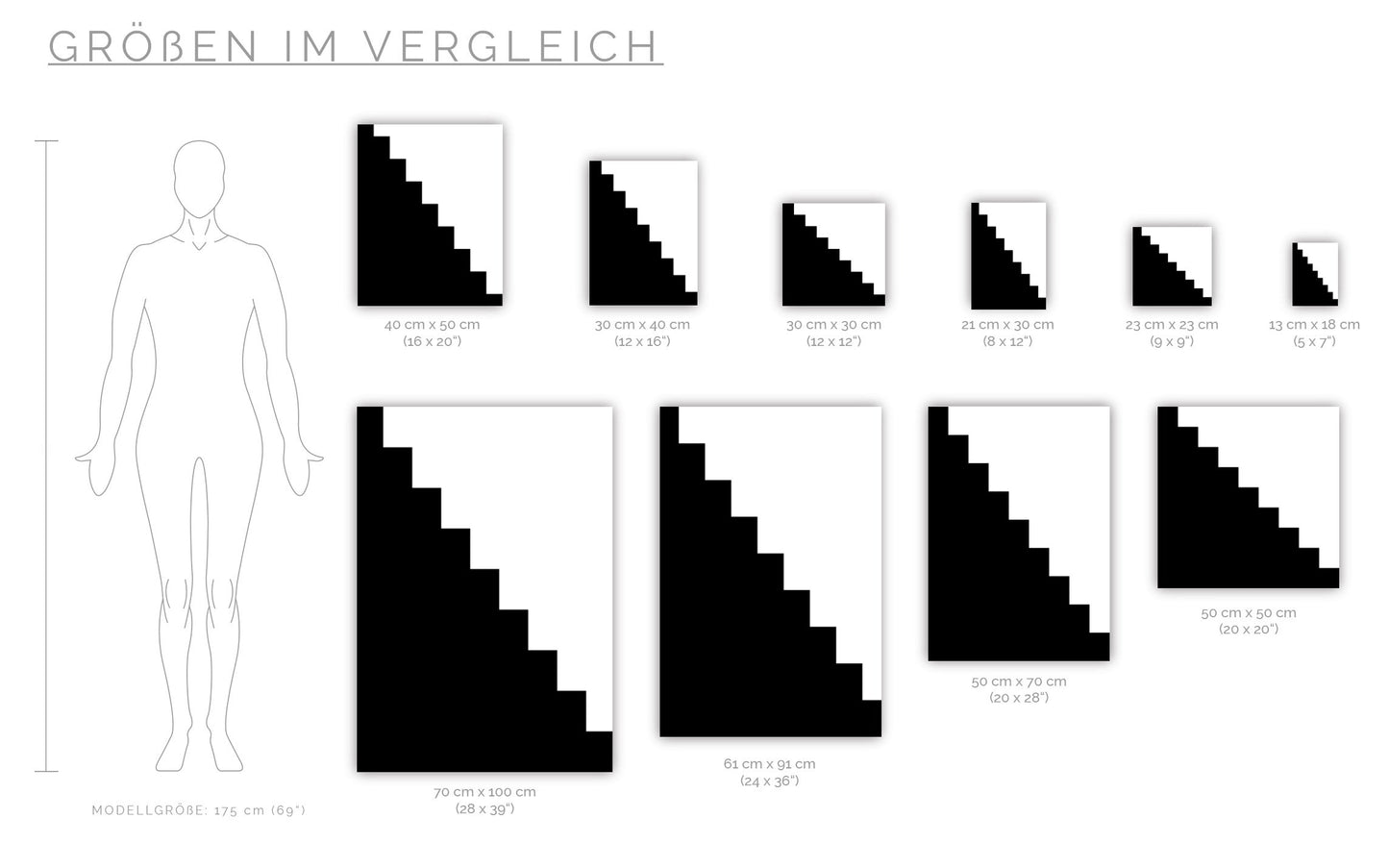 Poster Treppe