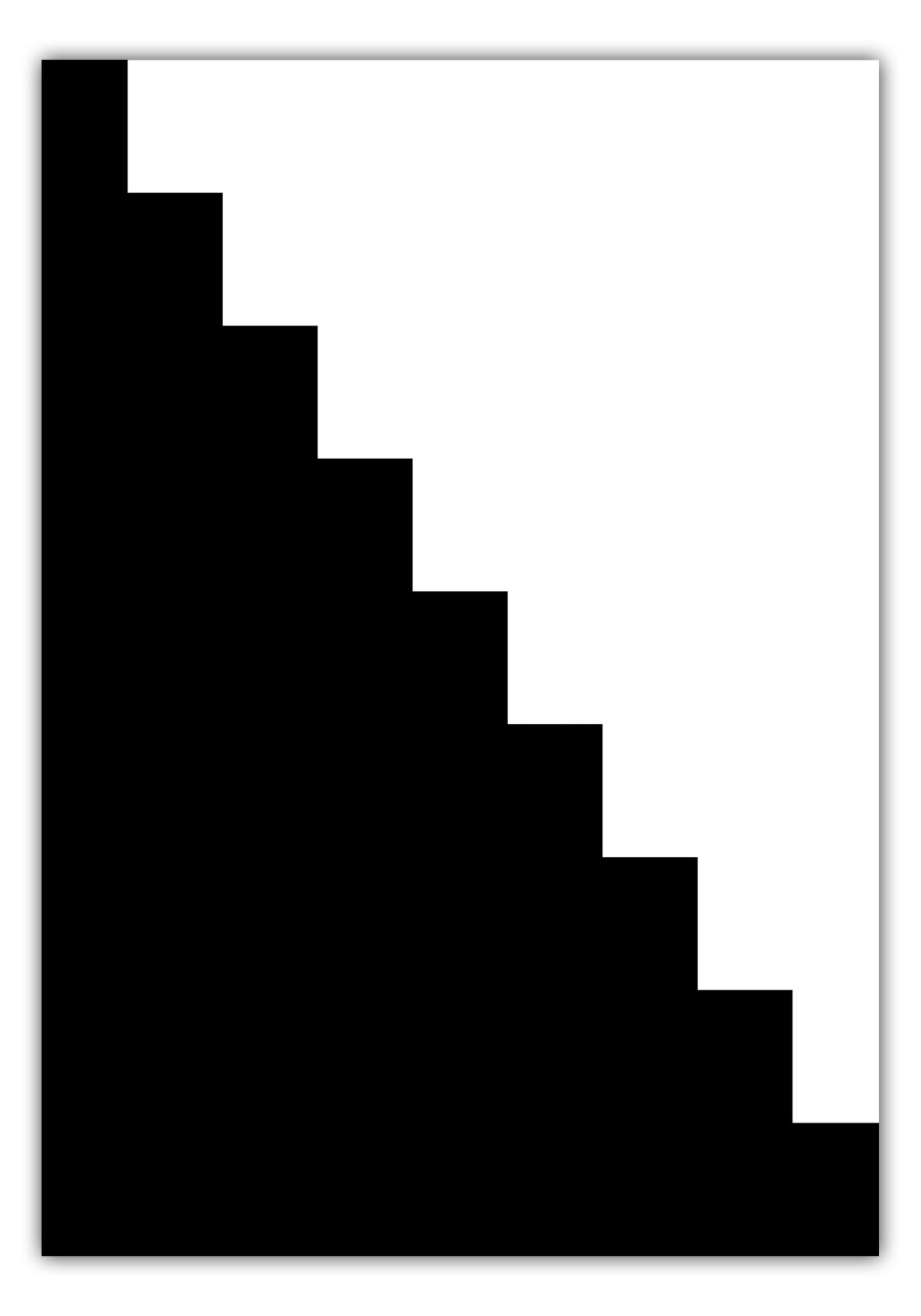 Poster Treppe