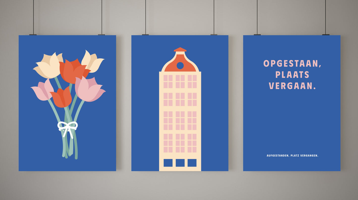 Poster Tulpenstrauß - Dreamy Dutch Collection