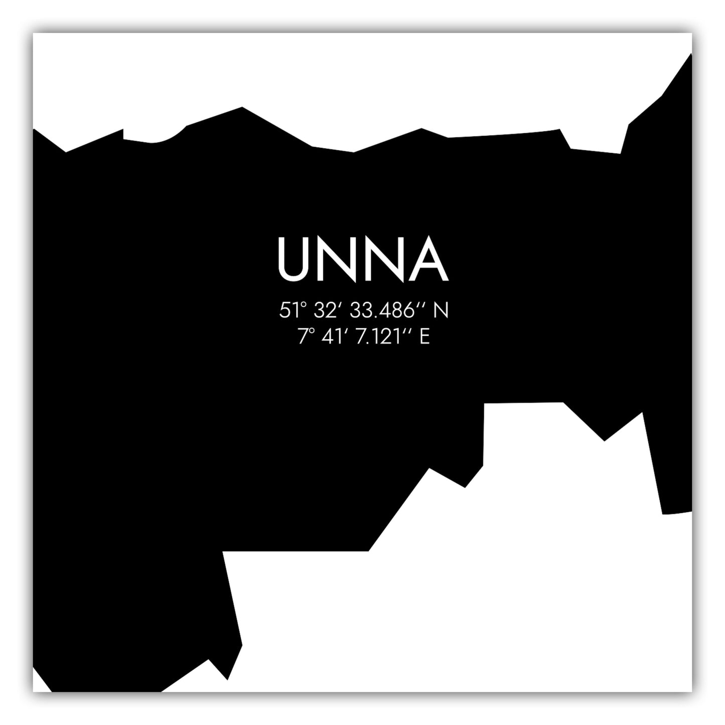 Poster Unna Koordinaten #5