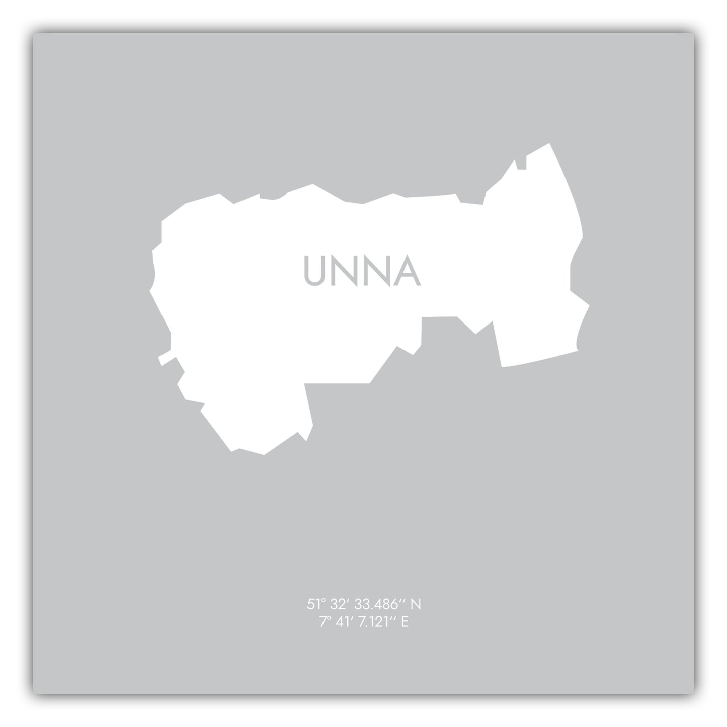 Poster Unna Koordinaten #6