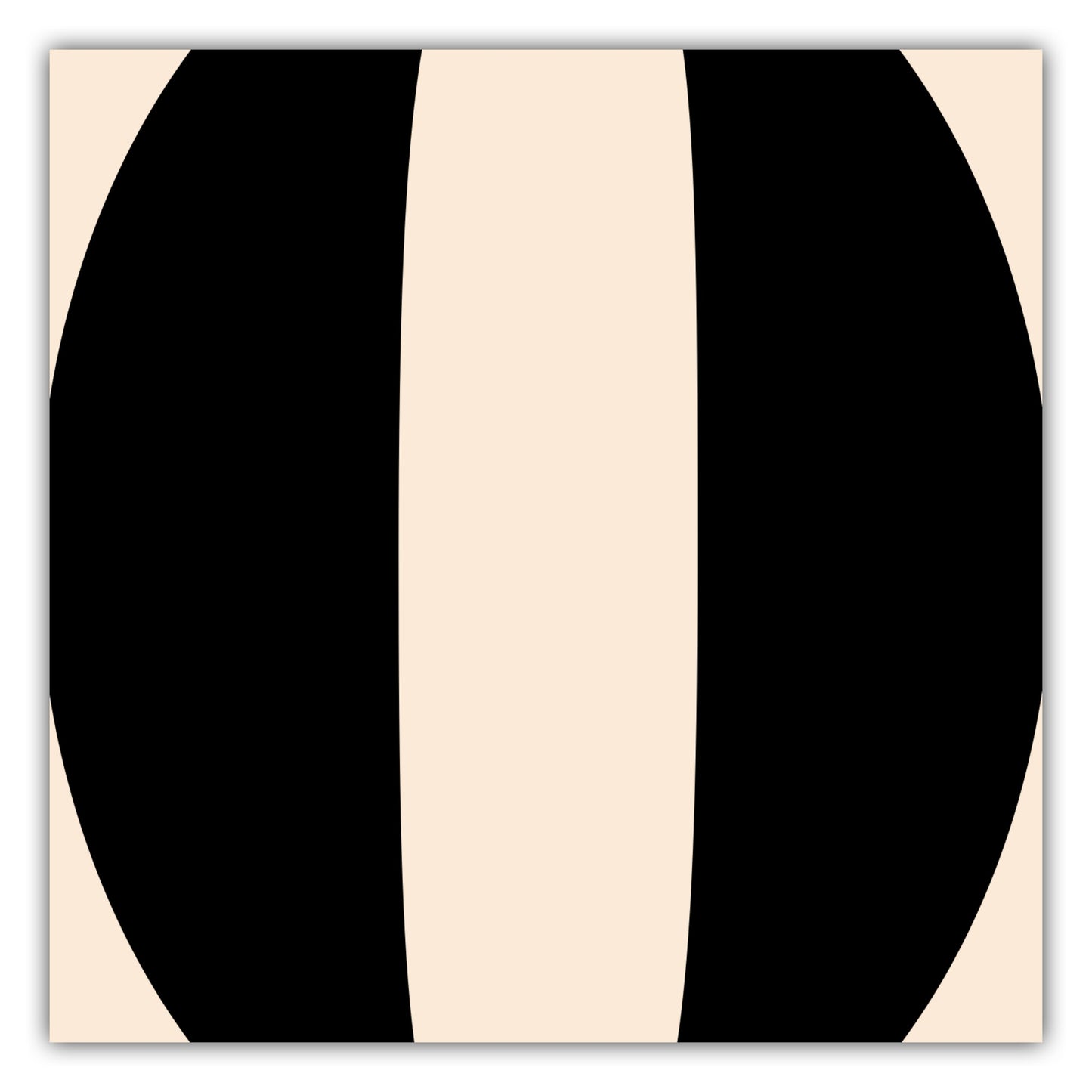 Poster Ziffer 0 - Serif