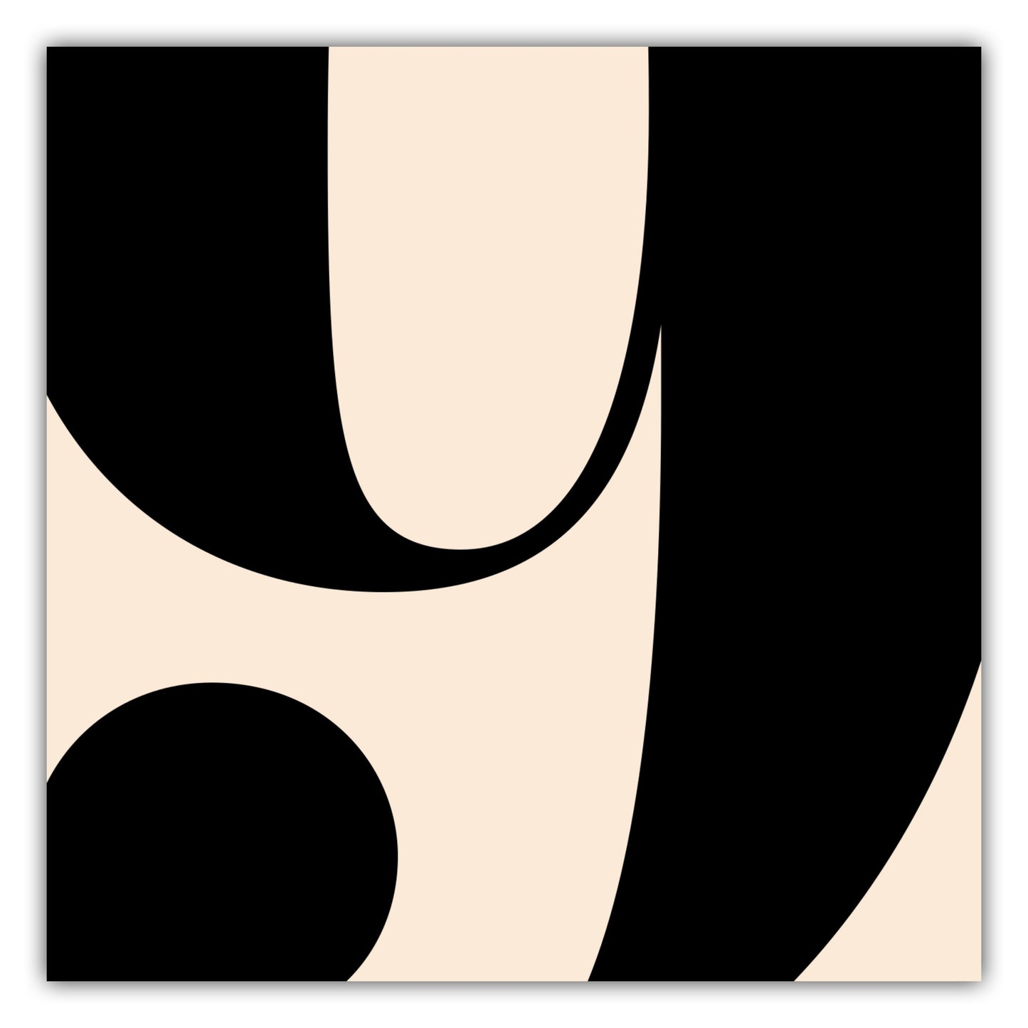 Poster Ziffer 9 - Serif