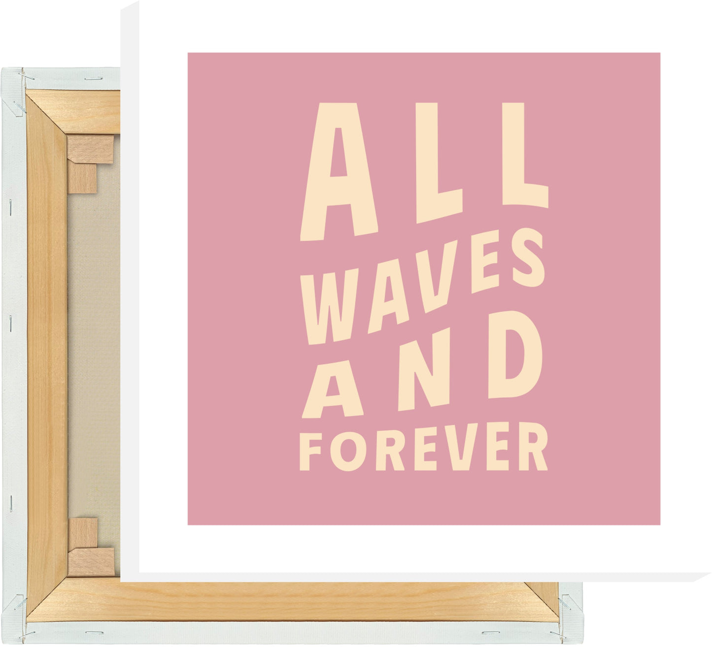 Leinwand All Waves And Forever - Road Trip Collection