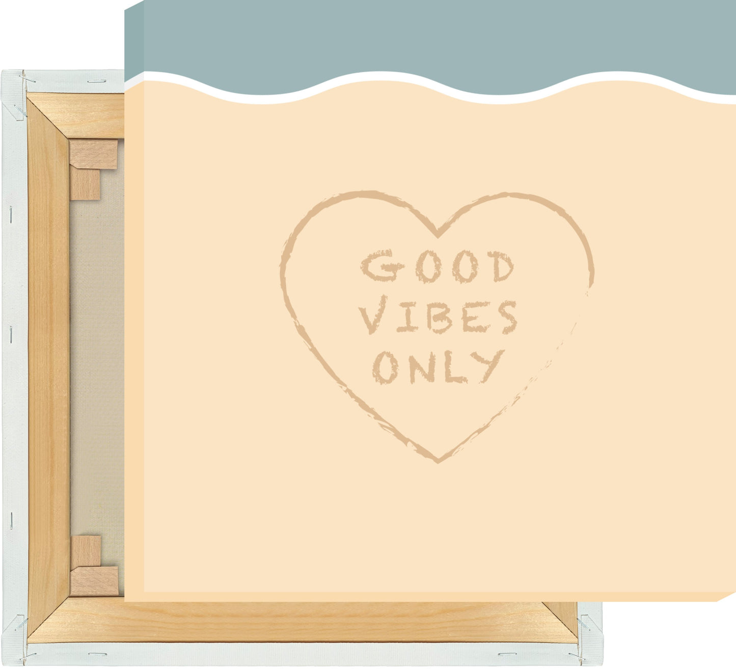 Leinwand Good Vibes Only - Road Trip Collection