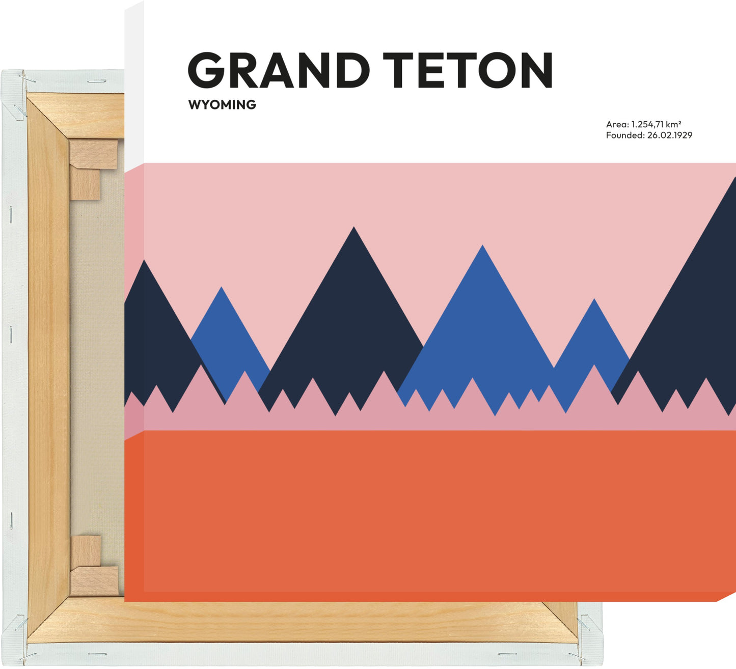 Leinwand Grand Teton Nationalpark