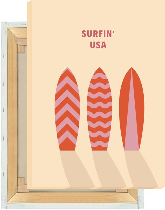 Leinwand Surfin USA - Road Trip Collection