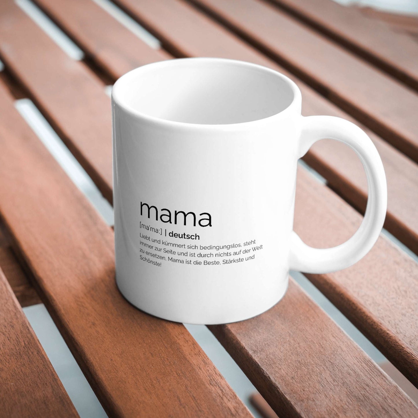 Tasse Mama - Definition