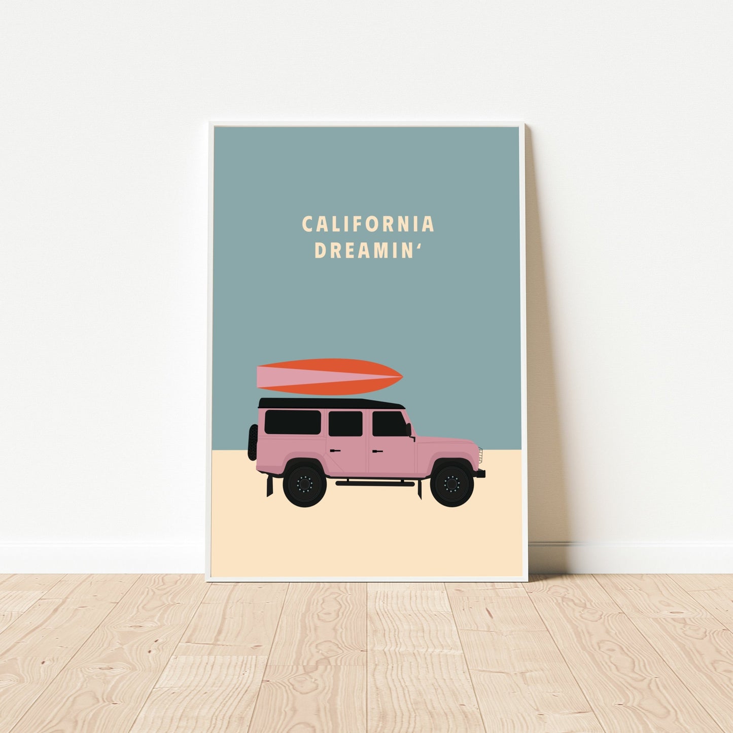 Poster California Dreamin - Road Trip Collection