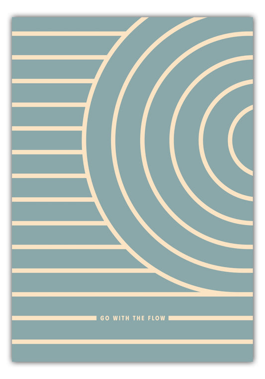 Poster Go With The Flow - Road Trip Collection