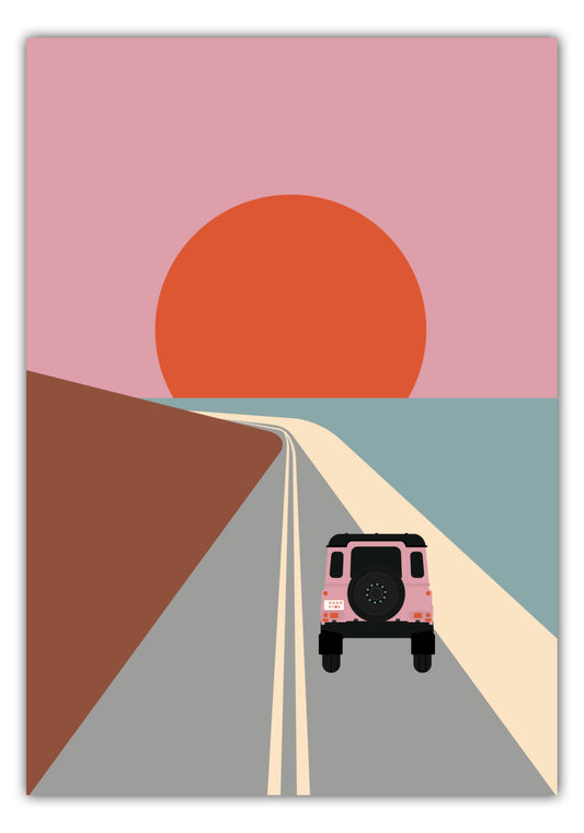 Poster Good Vibes - Road Trip Collection