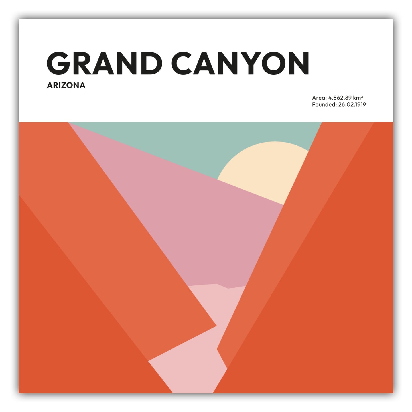 Poster Grand Canyon Nationalpark