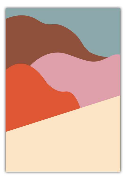 Poster Landschaft - Road Trip Collection