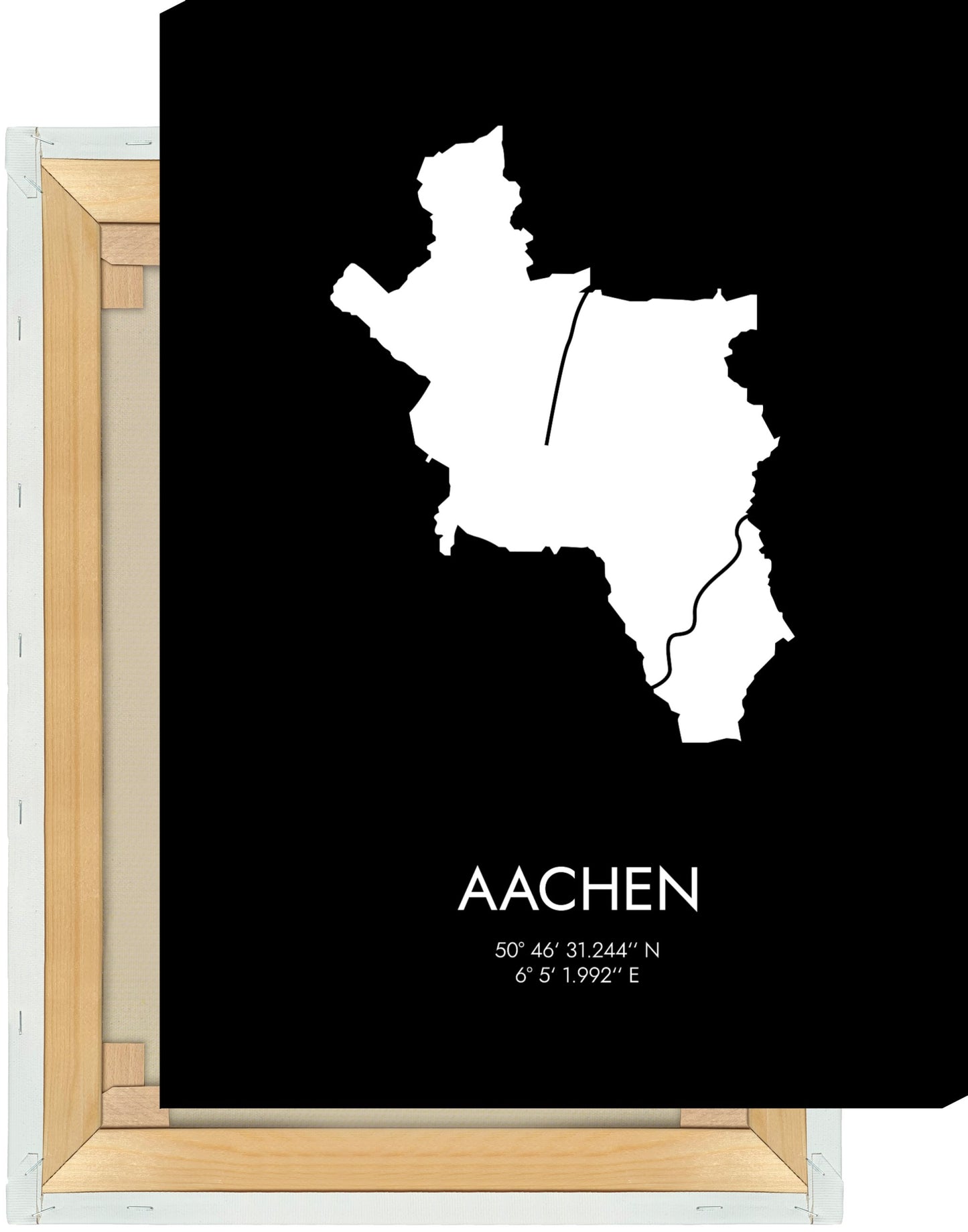 Leinwand Aachen Koordinaten #3