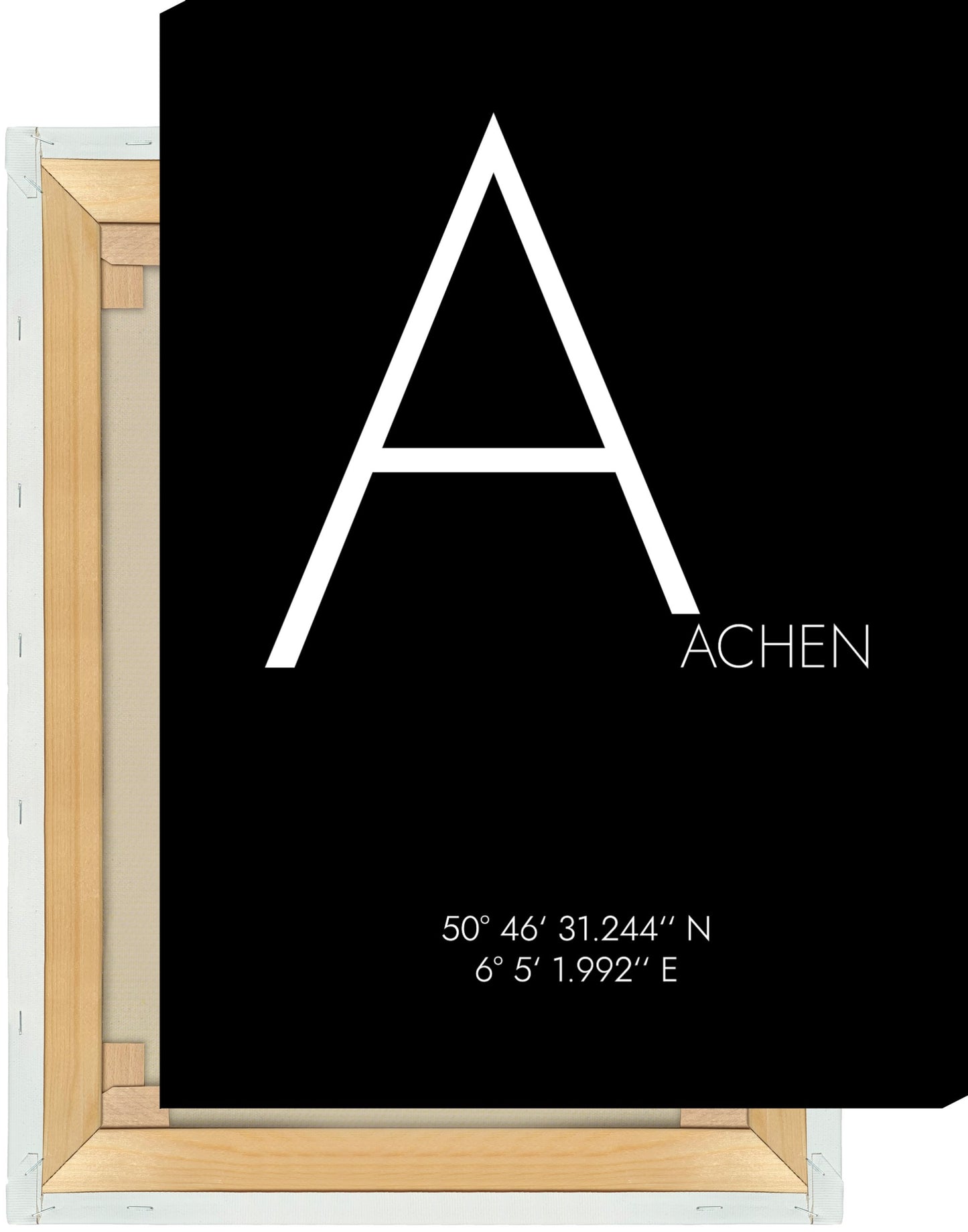 Leinwand Aachen Koordinaten #4