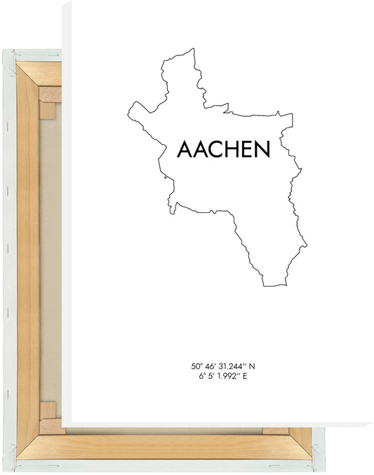 Leinwand Aachen Koordinaten #8