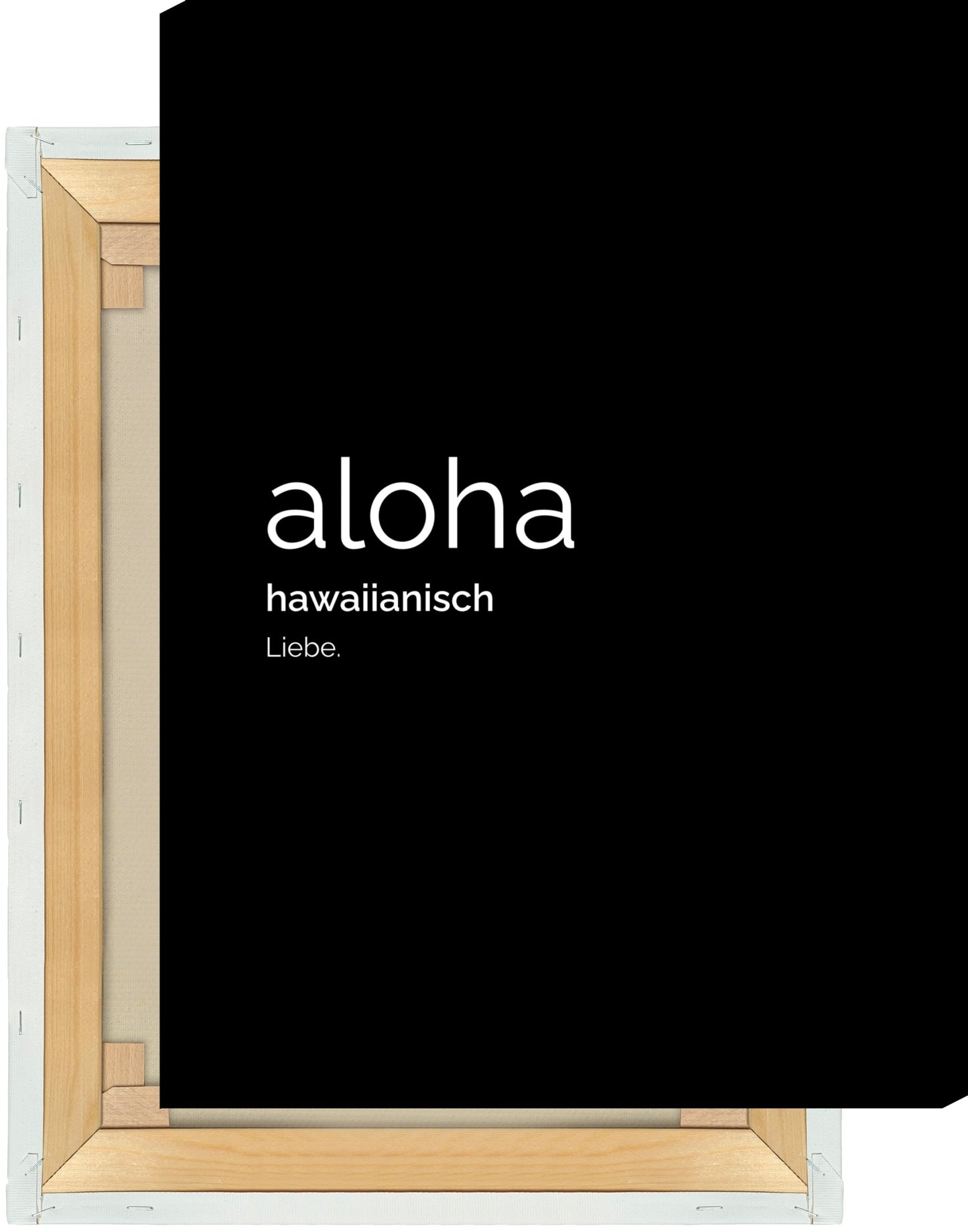 Leinwand Aloha (Hawaiianisch: Liebe)