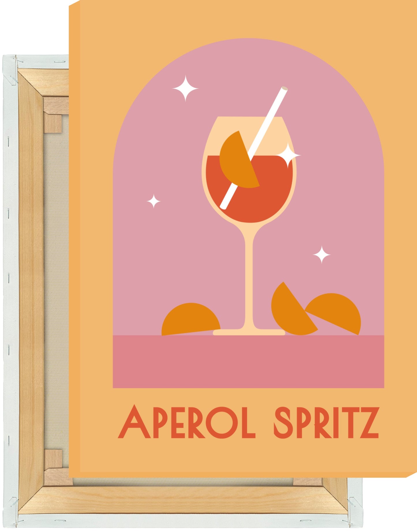Leinwand Aperol Spritz Sparkle - La Dolce Vita Collection