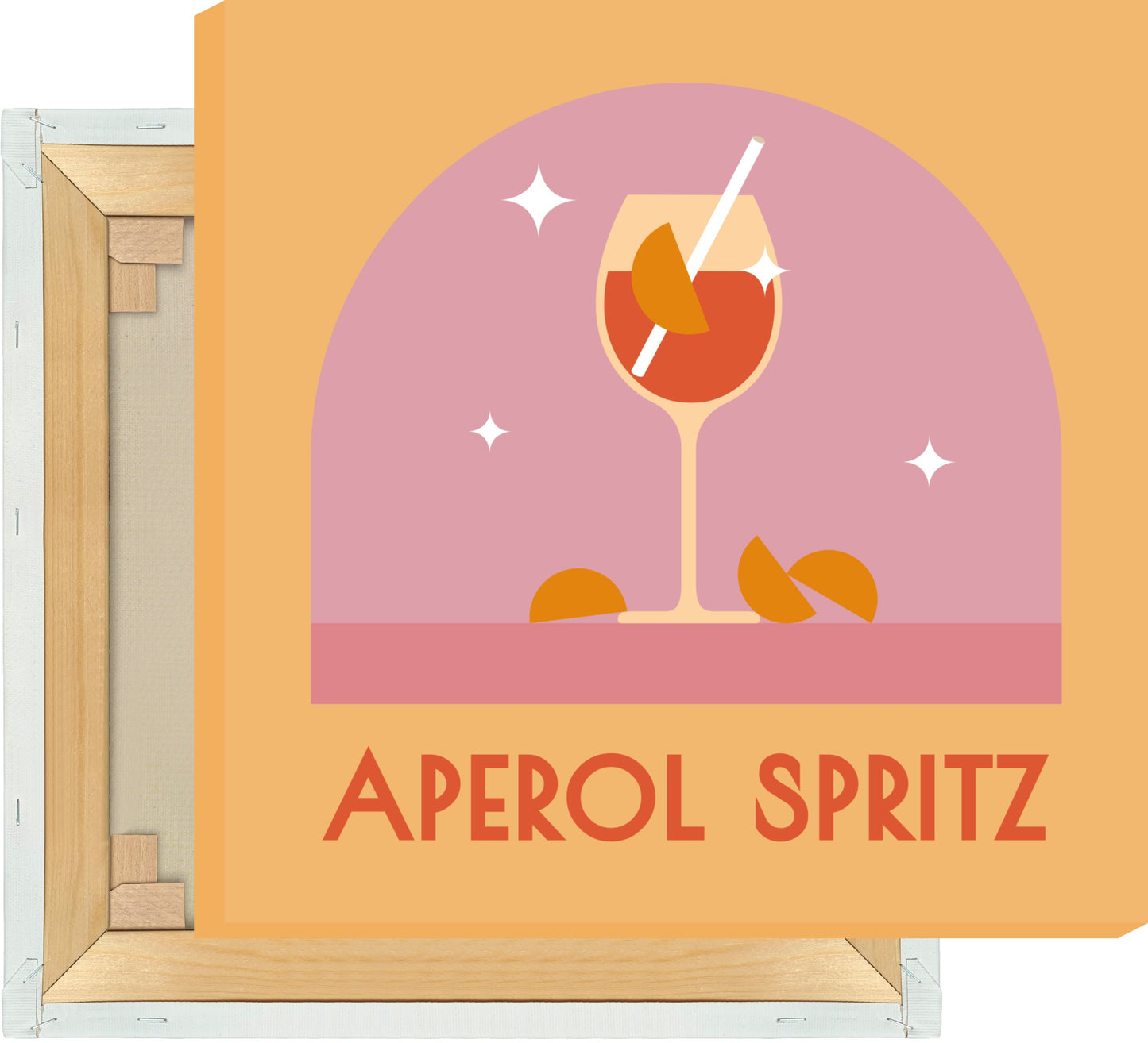 Leinwand Aperol Spritz Sparkle - La Dolce Vita Collection