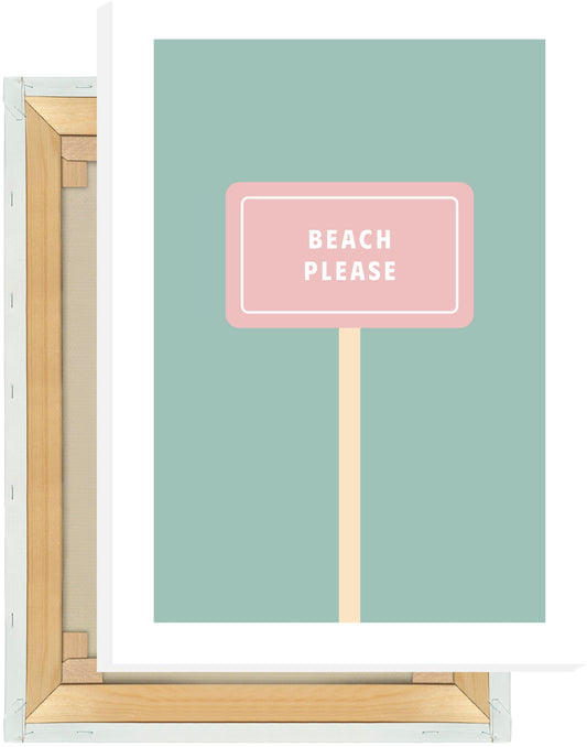 Leinwand Beach Please - Dreamy Dutch Collection