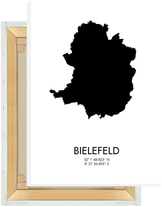 Leinwand Bielefeld Koordinaten #3