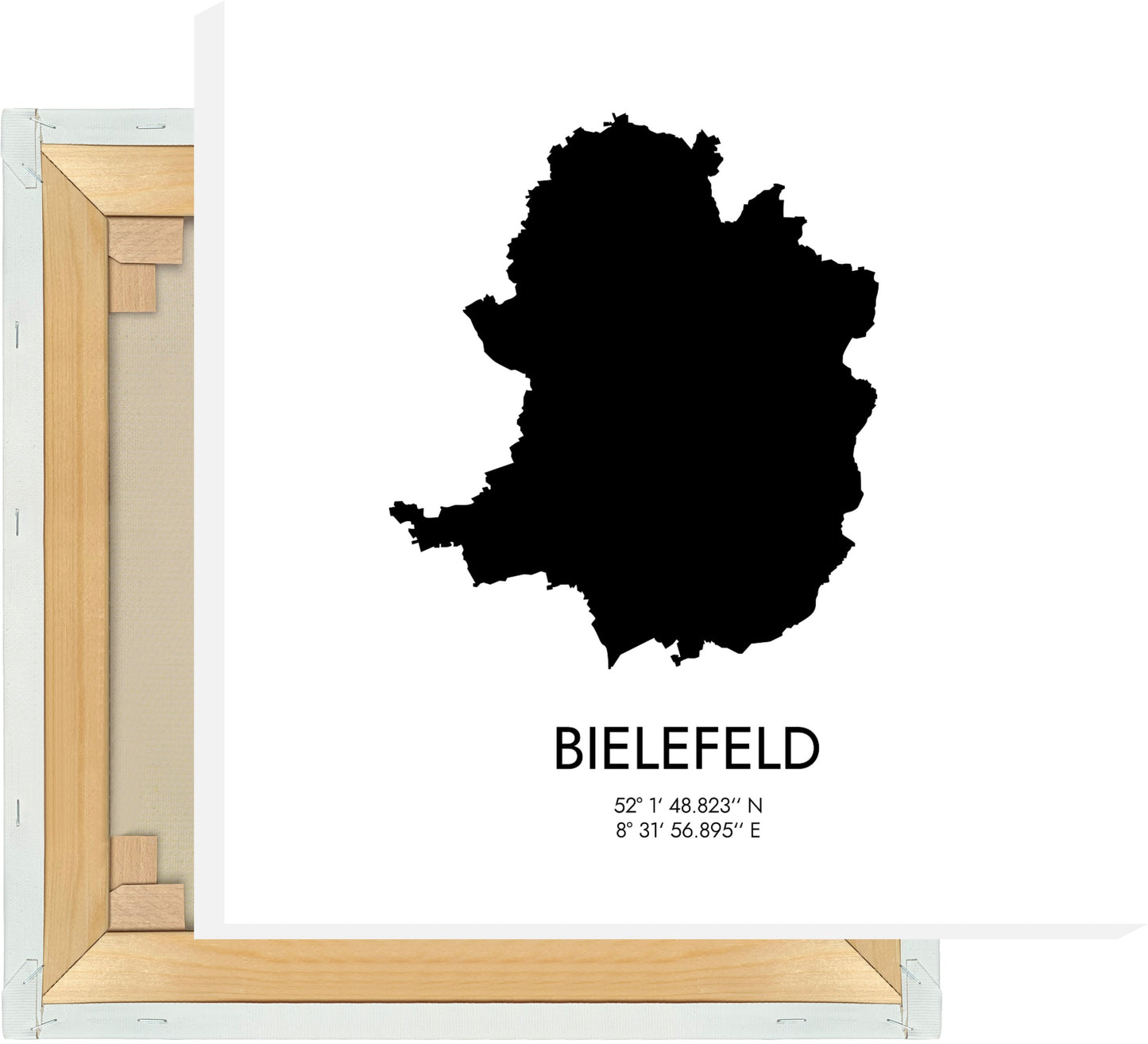 Leinwand Bielefeld Koordinaten #3