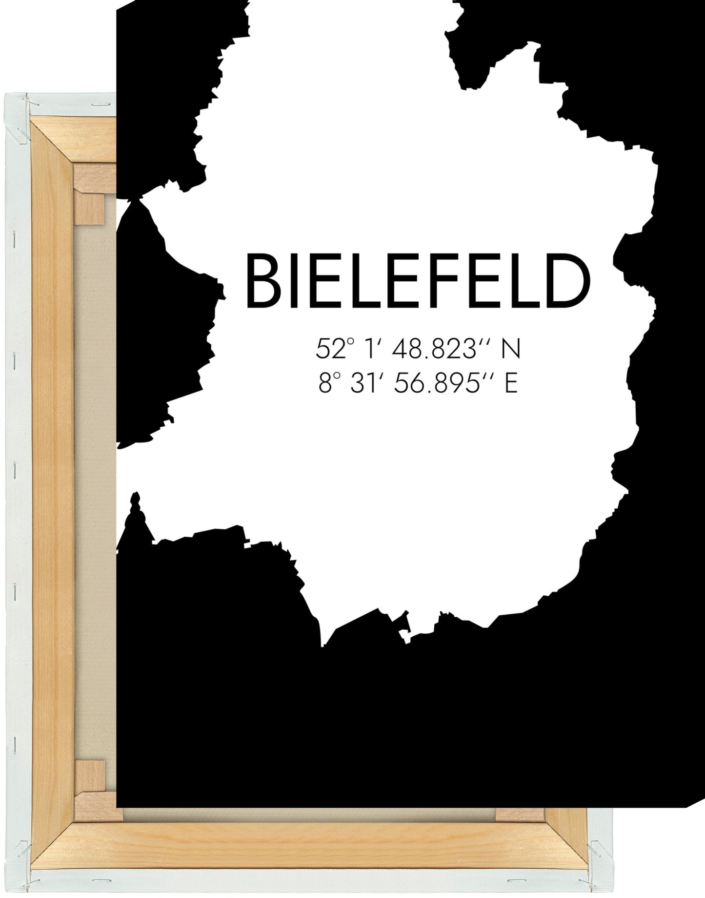 Leinwand Bielefeld Koordinaten #5